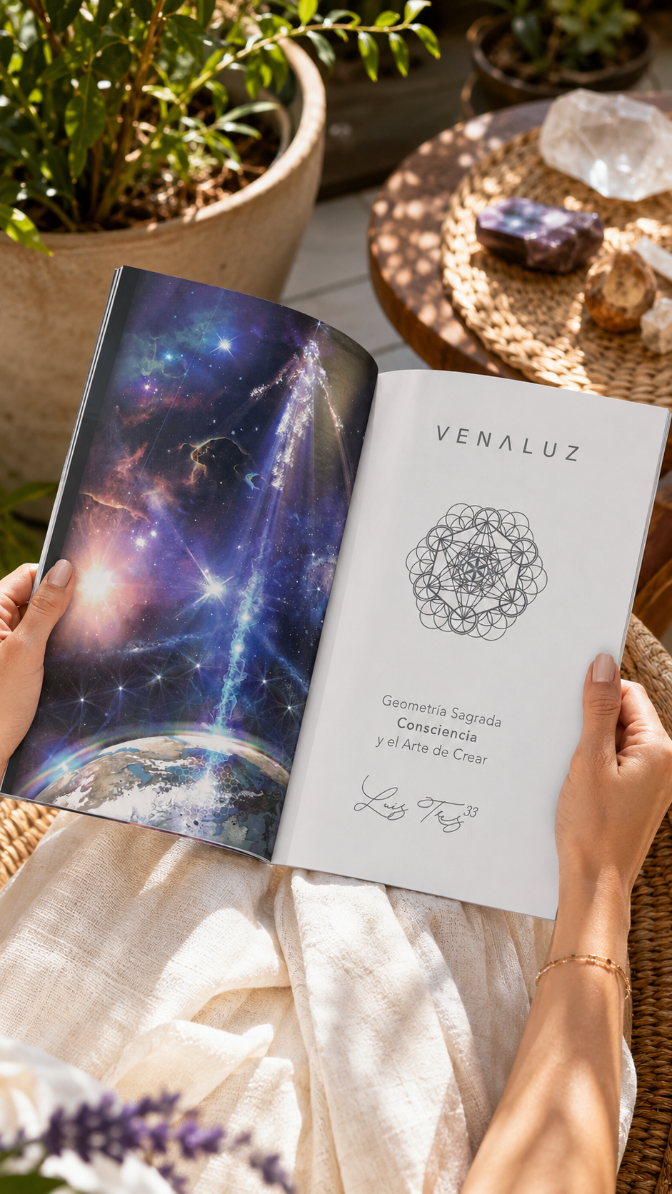 Libro de Geometría Sagrada — VENALUZ: Consciencia y el Arte de Crear | Luis Tres 33 - Imagen 8