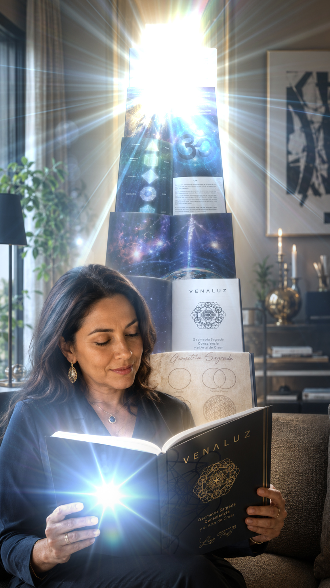 Libro de Geometría Sagrada — VENALUZ: Consciencia y el Arte de Crear | Luis Tres 33 - Imagen 7